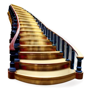 Elegant Staircase Png Lav13 PNG image