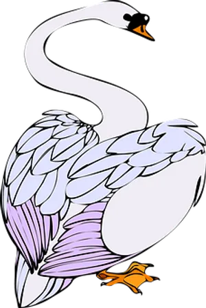 Elegant Swan Illustration