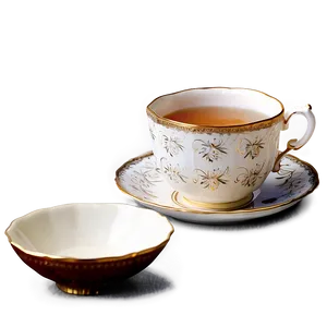 Elegant Tea Cup Png 05242024 PNG image