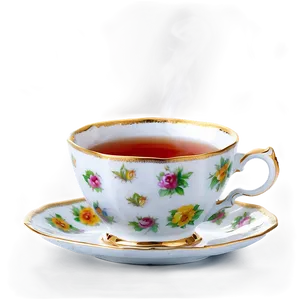 Elegant Tea Cup Png 65 PNG image