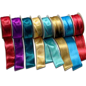 Elegant Velvet Ribbon PNG 55