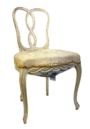 Elegant Vintage Chair Design PNG image
