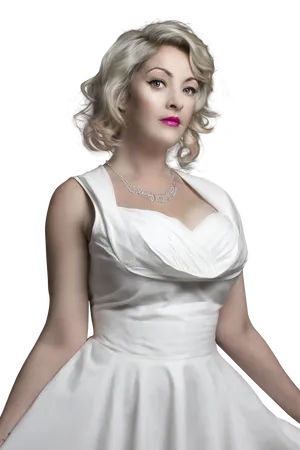 Elegant Vintage Portrait PNG image