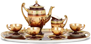 Elegant Vintage Tea Set