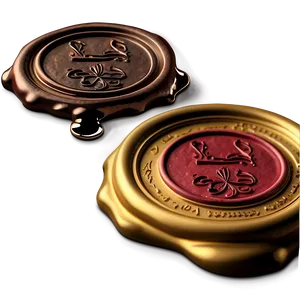 Elegant Wax Seal Png 94 PNG image