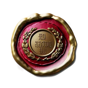 Elegant Wax Seal Png Vvp30 PNG image