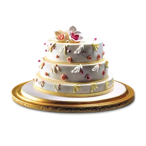 Elegant Wedding Cake Png 06122024 PNG image