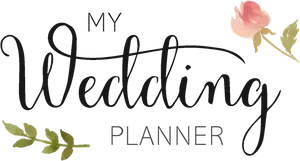 Elegant Wedding Planner Logo PNG image