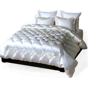 Elegant White Bedding Ideas Png 49 PNG image