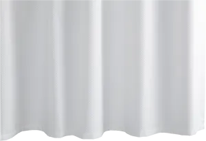 Elegant White Curtain Texture PNG image