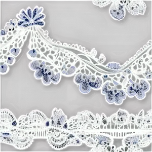 Elegant White Lace Design Png Mwf PNG image