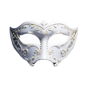 Elegant White Mask Png 06272024 PNG image