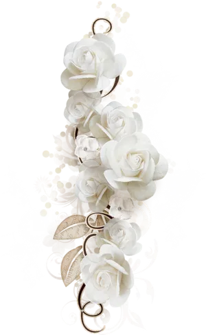 Elegant_ White_ Roses_ Artistic_ Design PNG image