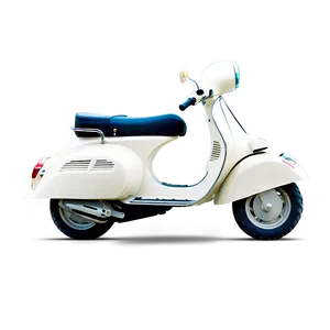 Elegant White Vespa Png Mjq32 PNG image