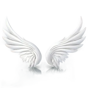 Elegant White Wings Silhouette Png 60 PNG image