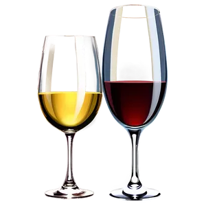 Elegant Wine Glass Clipart Png 06122024 PNG image