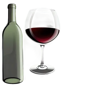 Elegant Wine Glass Clipart Png Xgq69 PNG image