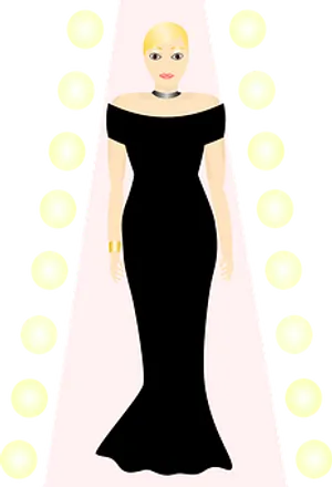 Elegant Woman Illustration