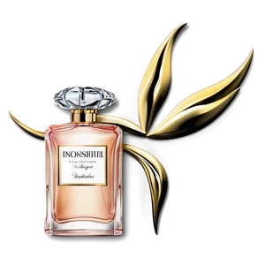 Elegant Woman Perfume Bottle Png Vyu25 PNG image