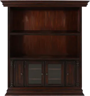 Elegant Wooden Cupboard Closet PNG image