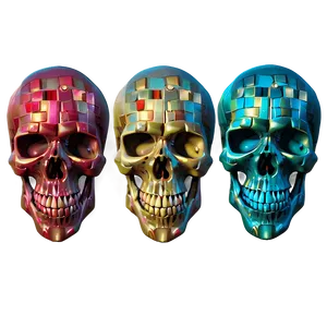 Elemental Skull Graphic PNG D PNG