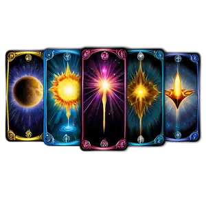 Elemental Tarot Cards PNG Ynk55 PNG