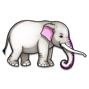 Elephant Cartoon Clipart Png 77 PNG image