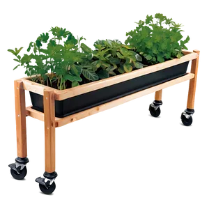 Elevated Planter Box PNG Bkn68 PNG