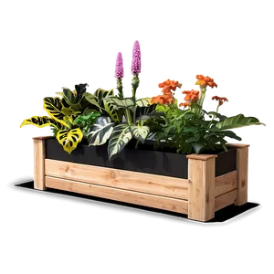Elevated Planter Box PNG Gyd33 PNG