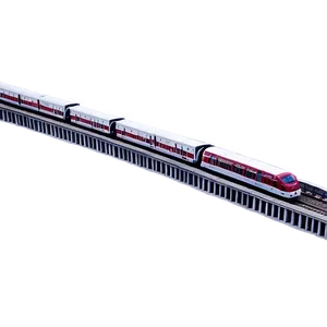 Elevated Railway Tracks City View PNG Bim1 PNG