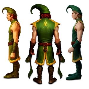 Elf Body For Game Design PNG 60