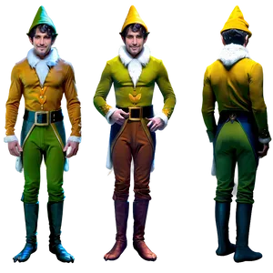 Elf Body Silhouette PNG 32