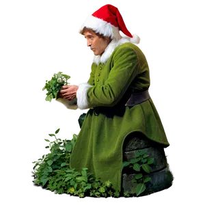 Elf Gathering Herbs PNG 31 PNG