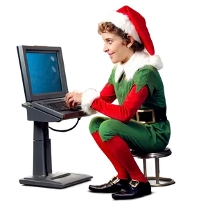 Elf Inventing Gadgets PNG Bwq PNG