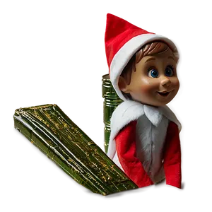 Elf On The Shelf Mischief PNG Upk PNG