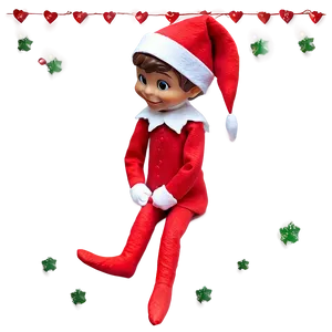 Elf Shelf Christmas Eve PNG Fqf43 PNG