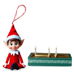 Elf Shelf Christmas Eve PNG Rko PNG