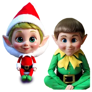 Elf Shelf Christmas Magic PNG 6