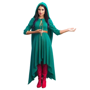 Elf Sorceress Casting Spells PNG Orj