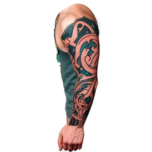 Elf Tattoo Sleeve PNG Tdh