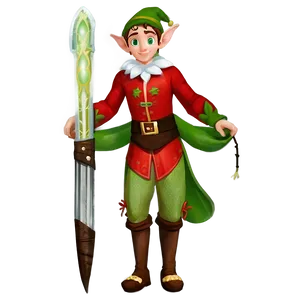 Elf Villager Daily Life PNG Ahv82