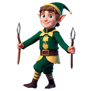 Elf Villager Daily Life PNG Clt64