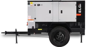 Elgi Industrial Towable Air Compressor PNG