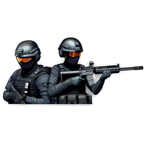 Elite Swat Unit Png 06122024 PNG image