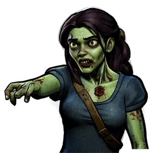 Eliza Disney Zombies Png Kta60 PNG image