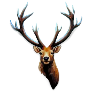 Elk Painting PNG 05242024 PNG