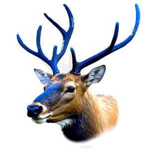 Elk Painting PNG Pnd PNG