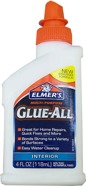 Elmers Multi Purpose Glue All Bottle PNG