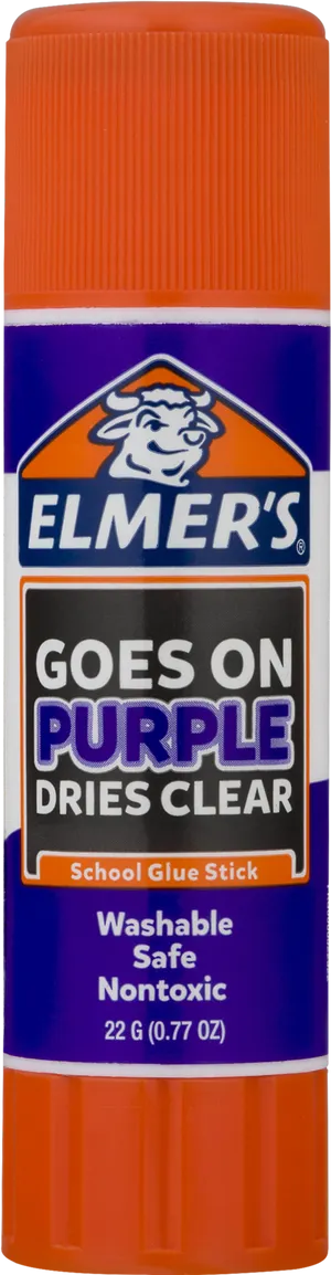 Elmers Purple Glue Stick PNG image