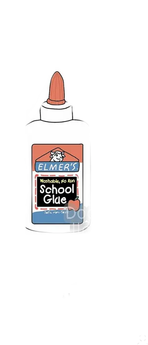 Elmers School Glue Bottle PNG
